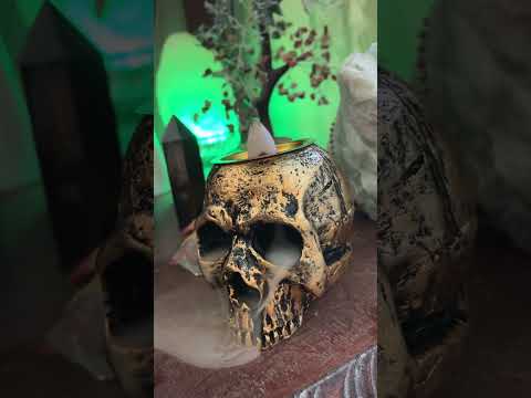 I love my skully 💀❤️ incense souvenir