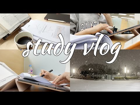 study vlog l 직장인 공부만 하는 영상