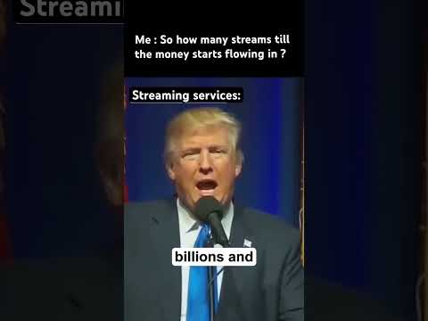 so how many streams till we start making money ? #music #memes #meme #shorts #shortsfeed #short