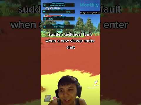 sudden technical issue when a new viewer enter chat