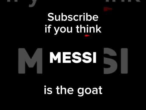 Subscribe if you think Messi is better than Ronaldo! #messi #shorts #ronaldo #soccer #football #goat