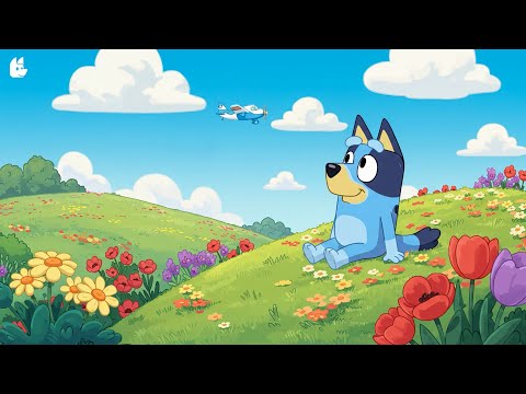 Bluey's Gentle Day 🌼 Relaxing Lofi Music for Studying 🍀 Music for a Clear Mind