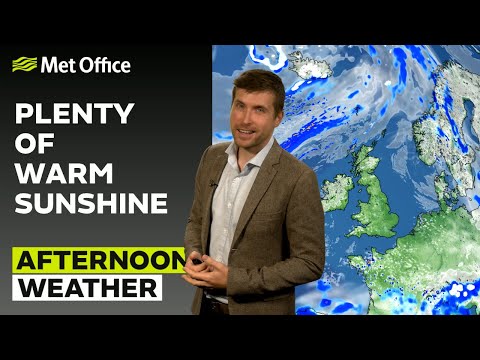 09/05/2025 –Dry and sunny afternoon- Afternoon Weather Forecast UK – Met Office Weather