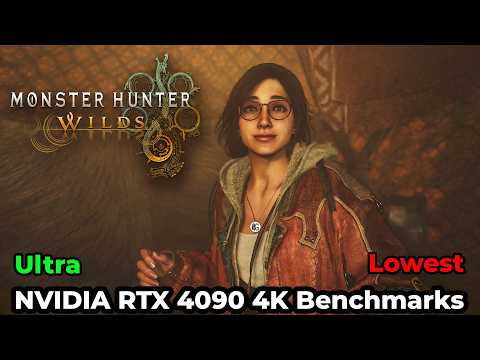 Monster Hunter Wilds (beta) vs RTX 4090 4K Benchmarks - Ultra, High, Medium, Low, Lowest