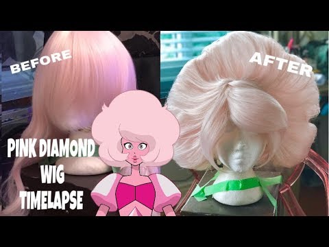 Pink Diamond STEVEN UNIVERSE Cosplay Wig Tutorial