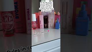 Giveaway!!💗 1K?🎉 #preppy #giveaway #fyp #viralshorts #skincare #900subs