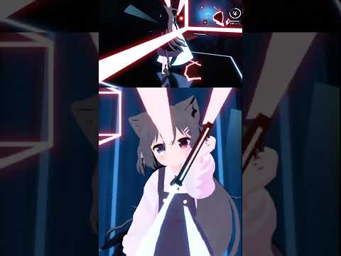 【Beat Saber】Heimatlied【with AI】【片手ダスモプレイ】 #34 #shorts