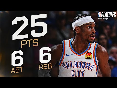 SGA HELD IT DOWN With 25 PTS in Game 4 | May 11, 2025