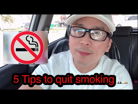 5 Tips para tumigil sa Paninigarilyo