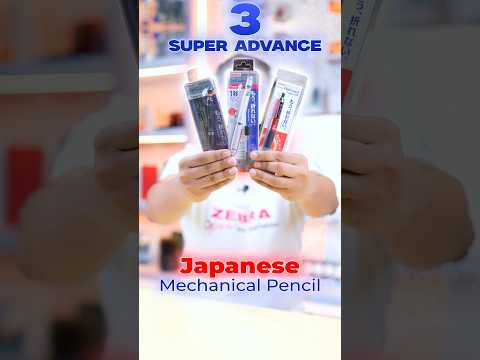 Futuristic Japanese 🇯🇵 Mechanical Pencils by Zebra #shorts #SYShorts 670