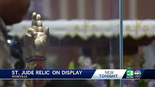 St. Jude Relic on display in Roseville