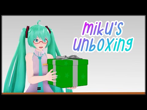 [MMD Talkloid] Miku receives a mysterious package...