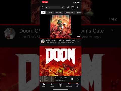 The difference between e1m1 and modern at dooms gate