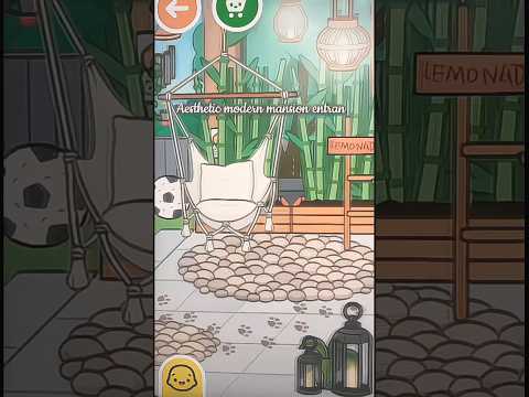 Modern mansion entrance tour aesthetic #tocaaesthetichousetour #tocaboca #tocaroleplay #viralvideo