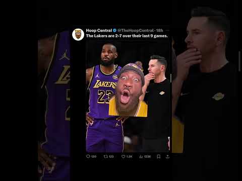 WERE STILL TRASH #nba #lakersshow #basketball #lebronjmes