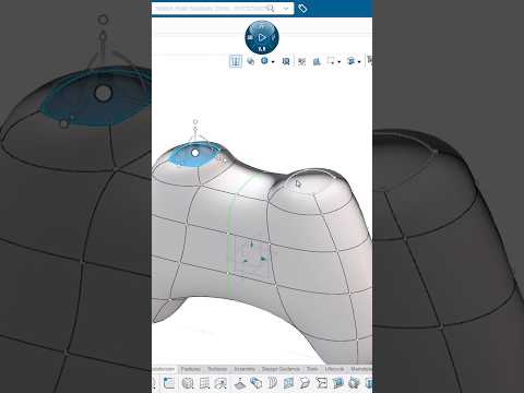 🎮 Build a Game Controller in 3D Sculptor! 🚀 #Shorts #subdivisionmodeling #3dexperience