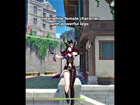 Did Venti use a female character's animation model?