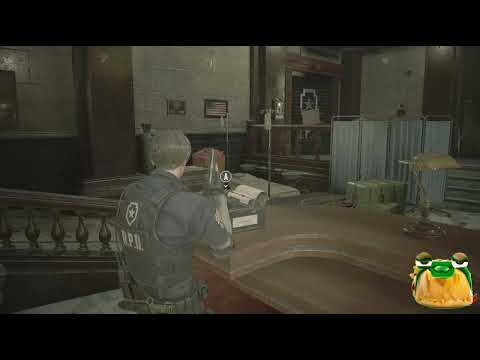 RE2 Night 2 Leon