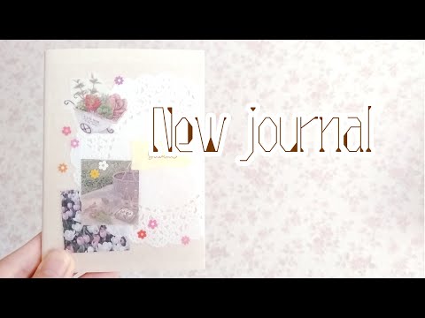 🌷新しいノートを開けるよ●Deco new journal🌷