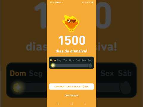 Duolingo – 1500 dias. 🦉🔥