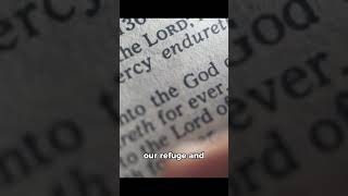 A Mighty Fortress: Finding Strength in Psalm 46:1