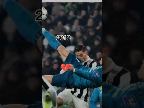 Ronaldo bickye kick 2024 vs 2018 #keşfet #football #kesfetdus #edit