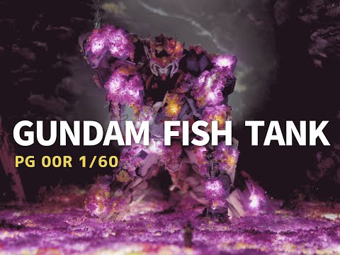 We Build GUNDAM in a FISH TANK! It's the FLOWER SEA of GUNDAM 00 you've never seen! [RAY]
