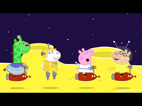 Peppa Pig Goes on to Space 👽  | Halloween Dress Up | Best of Tales Full Episodes