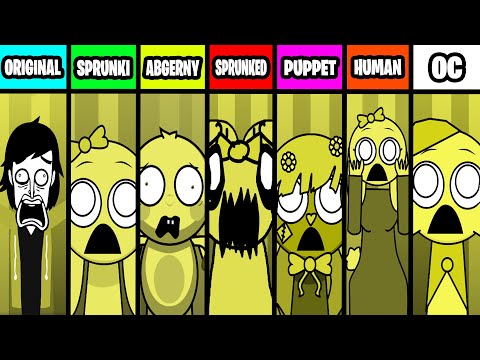 Mix of EVERY Incredibox Monster VOICE From Incredibox MUSTARD! All New Mod Versions Comparison