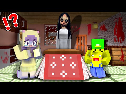 超怖い事故物件で暮らすマインクラフト😱【マイクラ まいくら】ぽっぴんず