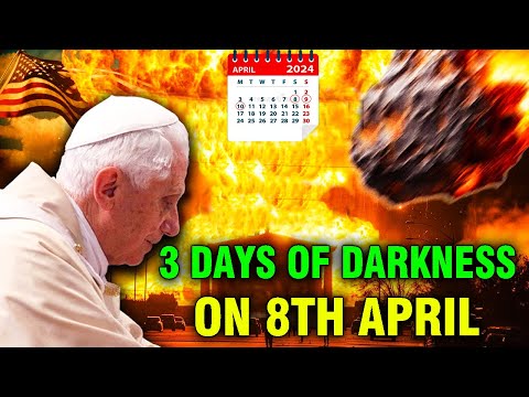 WARNING TO AMERICA! 3 Days of Darkness! On April 8th 2024,  A Light From God Will Hit All Wire