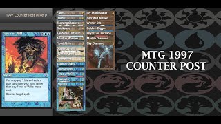 MTG 1997 Counter Post vs T2 MaroGeddon [ManaLink 3.0]
