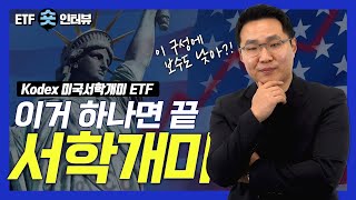 서학개미 '픽'만 모았다!!｜Kodex 미국서학개미