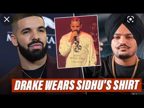Drake Tribute to Sidhu Moosewala@DrakeOfficial Respect🙏| Legend RIP |@SidhuMooseWalaOfficial