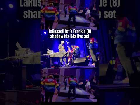 LaRussell let’s 8 year old aspiring DJ, shadow his DJ