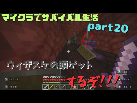 【にゃふにゃふ】マイクラでサバイバル生活part20