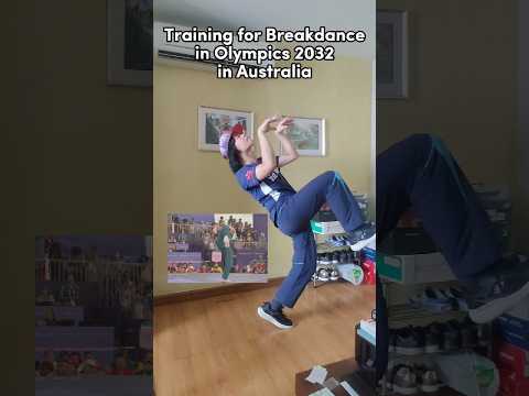 Training for #Breakdance Olympics in #Australia 🇦🇺 #raygun #breaking #parisolympics2024 #bboy #bgirl