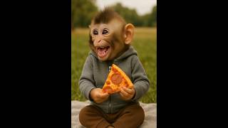 Cute monkey's laugh is everything! 🐵❤️
