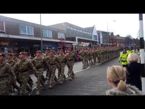 Kings Royal Hussars Leyland homecoming 2012 pt.
