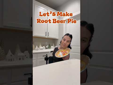 Root beer pie! #trending #cooking #baking #recipe #food #yummy #viral #shorts