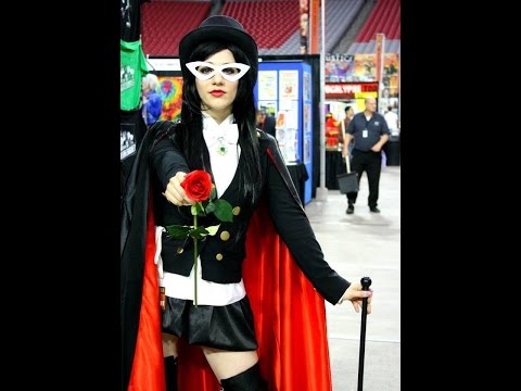 Genderbent Tuxedo Mask Cosplay of Sailor Moon
