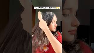 Best hairstyle for summer🥲🌞 #youtubeshorts #shorts #explorepage #viralvideo #trending #hairstyle