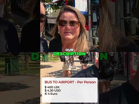 🚍 Bus Transport From Skanderbeg Square To Airport in Tirana ✈️