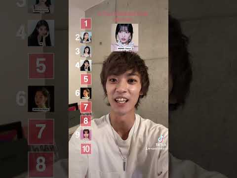 K-POP「推しランキング決めてみたヨジャ編！」#twice #redvelvet #aespa