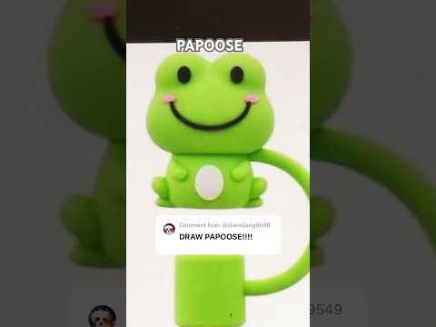 Drawing PAPOOSE! #art #funny #cute #drawing #aesthetic #ohuhumarkers #sketch #fyp #trending