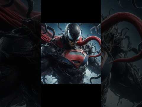 SUPERMAN Convertido en VENOM 😱  #superman #venomverse