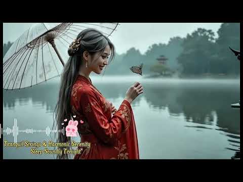 Harp Music for Deep Sleep & Relaxation | Peaceful Asian Melodies by the Lake!#relaxingmusic
