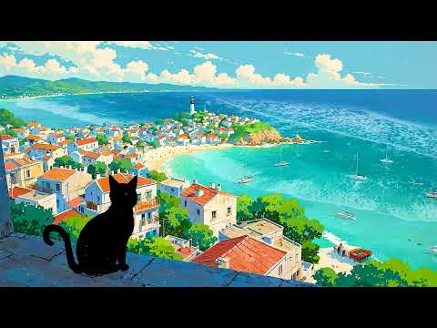 Spring Breeze, Calm Sea For Inner Peace 🌊 Lofi Morning Vibes 🌊 Spring Lofi Songs To Find Your Calm