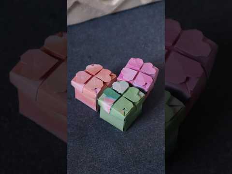 DIY Four-Leaf Clover Heart Box（2）做个四叶草爱心盒子，送给特别的TA #diy