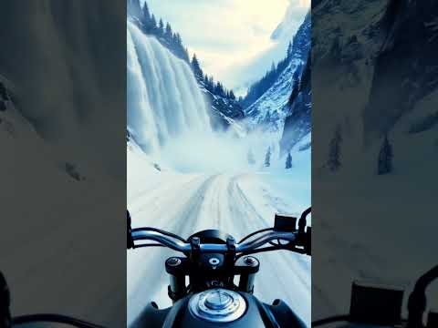 Riding the Edge: A Solo Journey Through the Frozen Mountain Pass